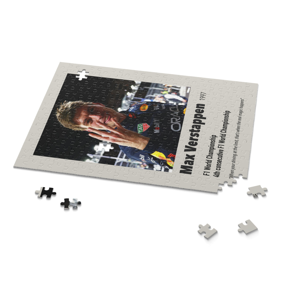 Max Verstappen Puzzle Cover Print - photo 2