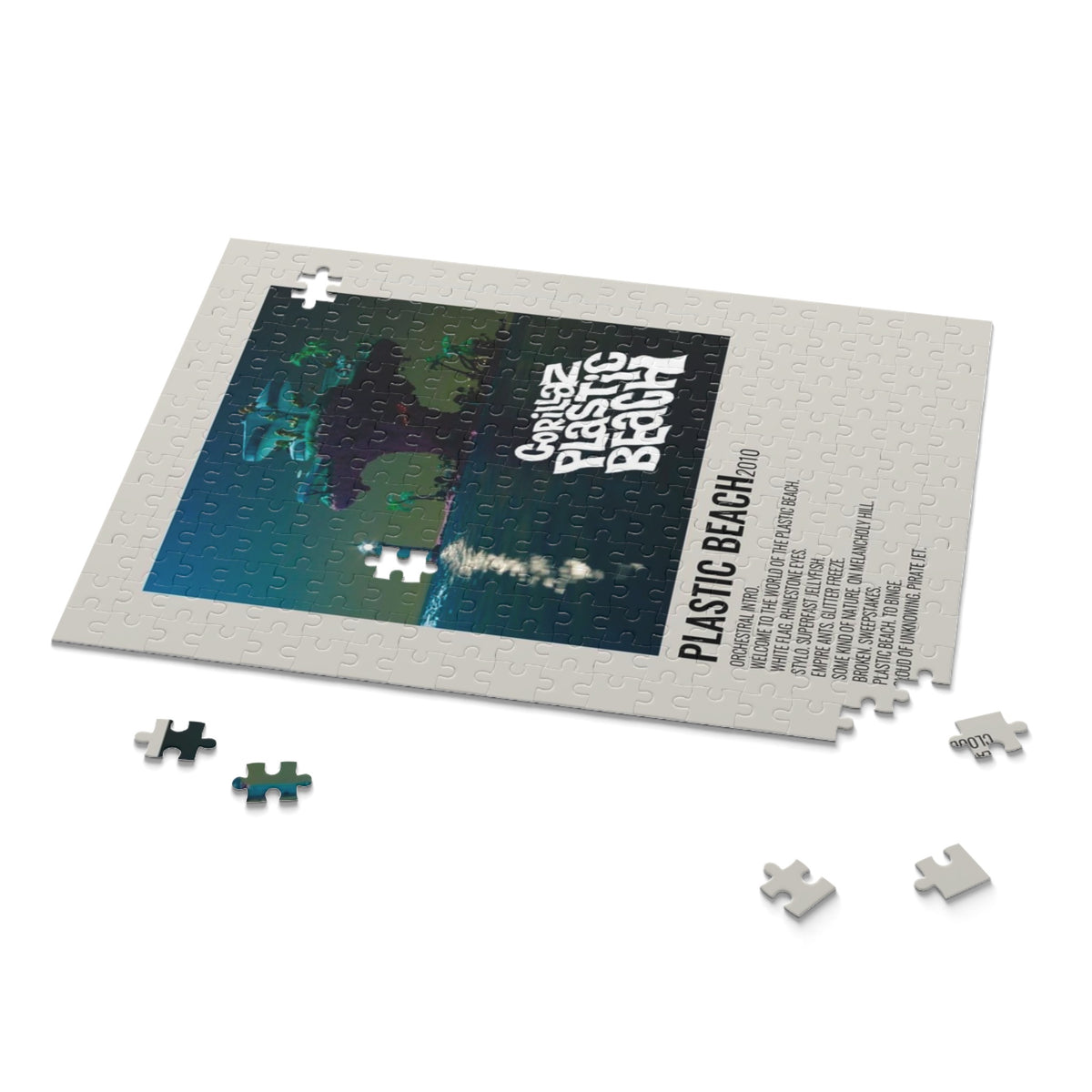 Plastic Beach by Gorillaz album puzzle - photo 2