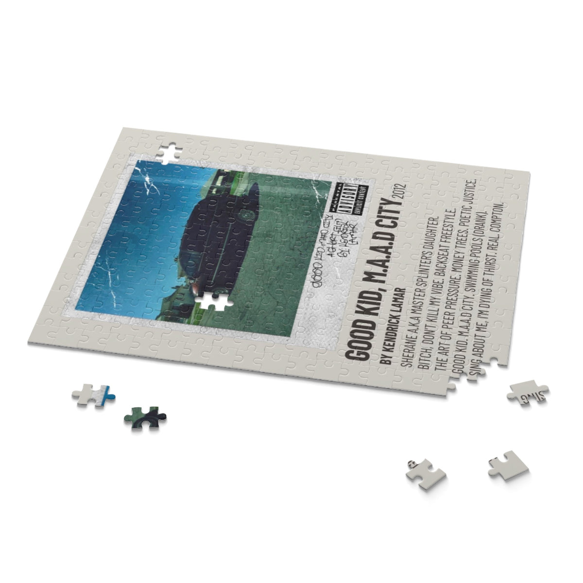 Good Kid, M.A.A.D City by Kendrick Lamar album puzzle - photo 2