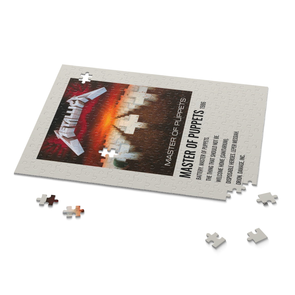 Master Of Puppets by Metallica album puzzle - photo 2