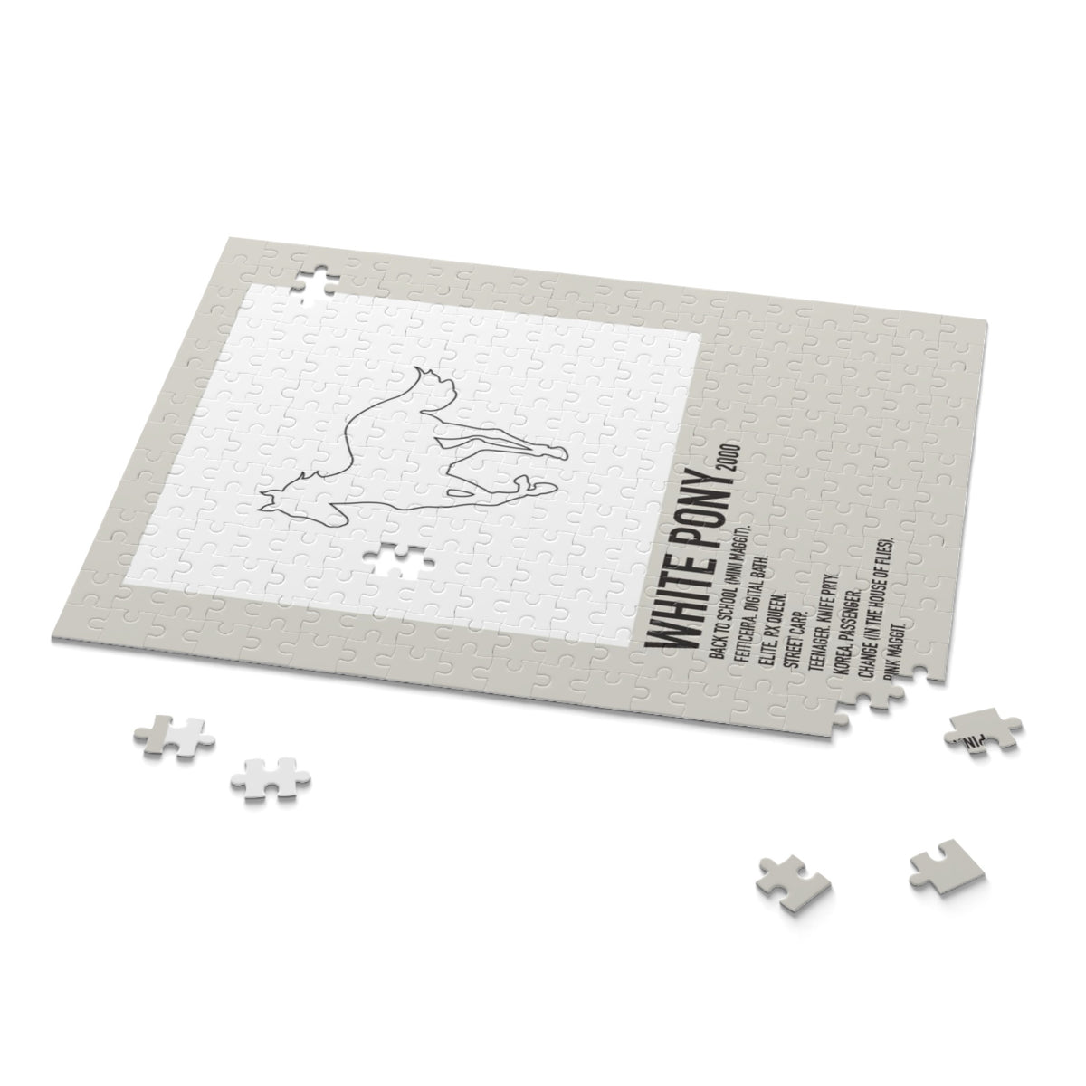 White Pony by Deftones album puzzle - photo 2