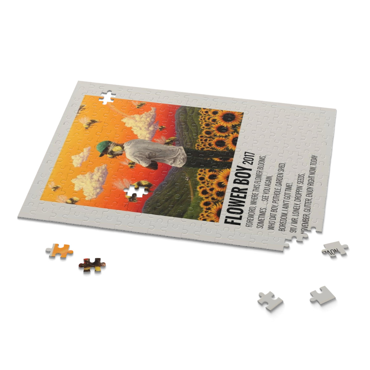 Flower Boy by Tyler The Creator album puzzle - photo 2