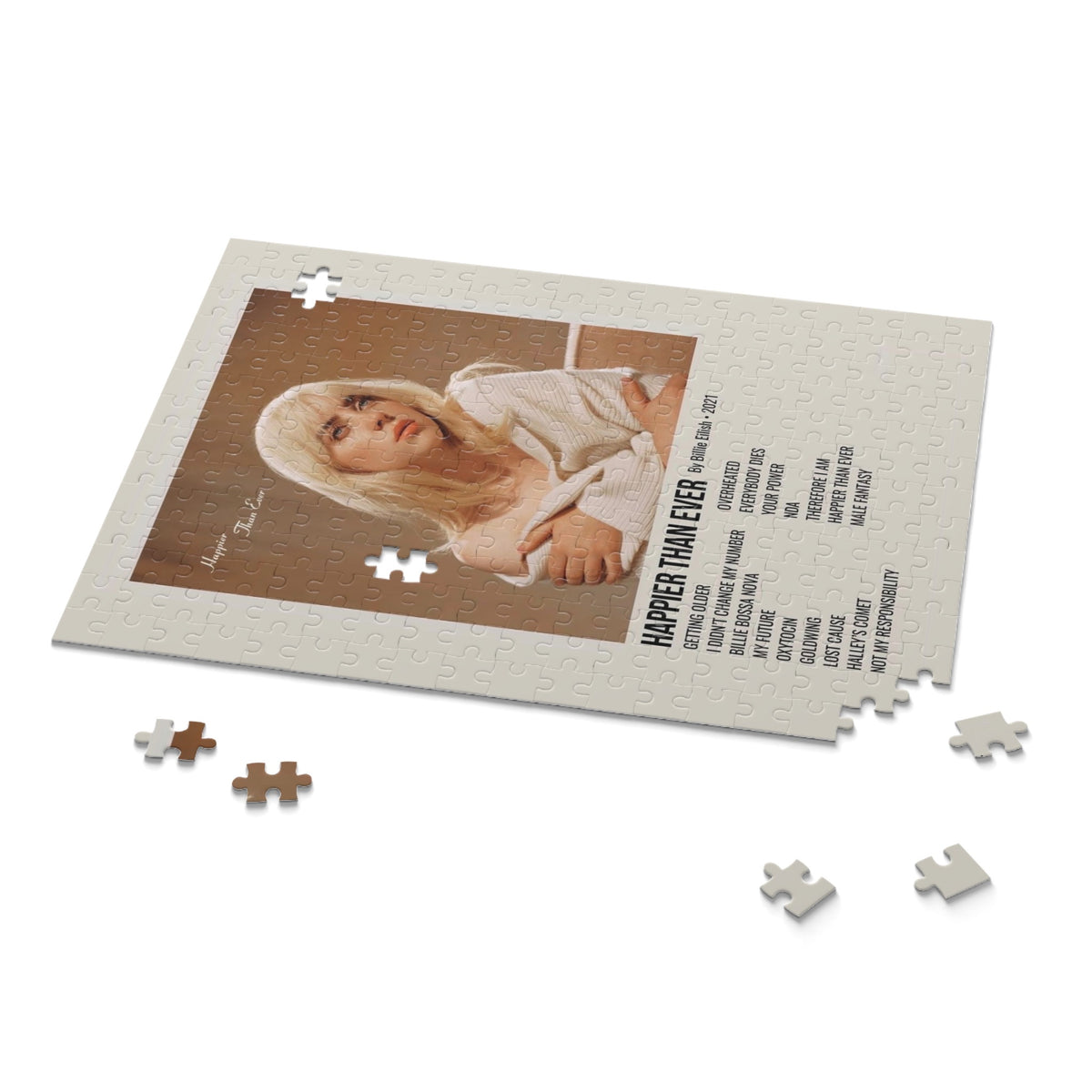 Happier Than Ever by Billie Eilish album puzzle - photo 2