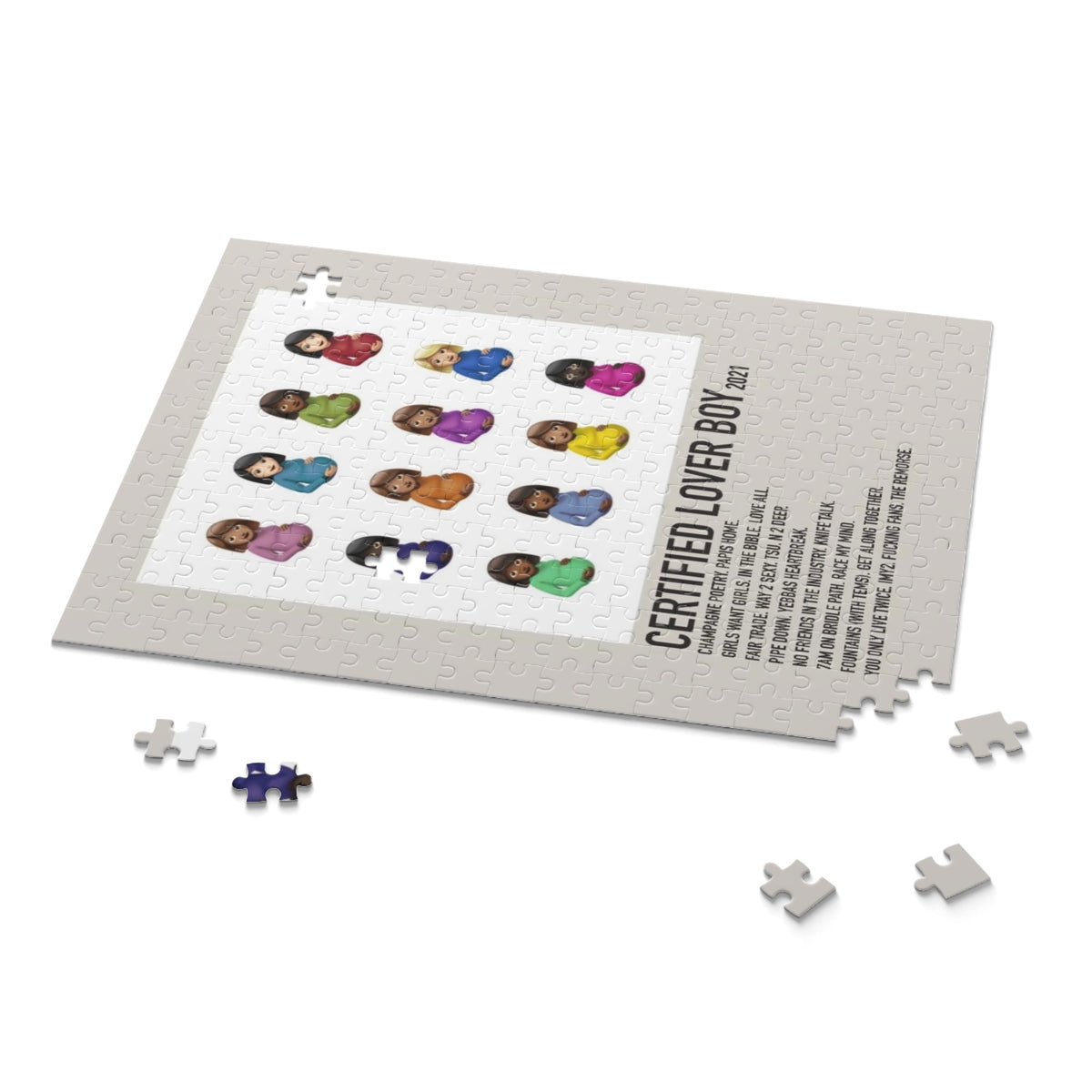 Certified Lover Boy by Drake album puzzle - photo 2