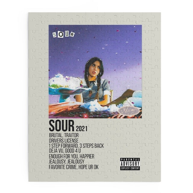 Sour by Olivia Rodrigo album puzzle - photo 2
