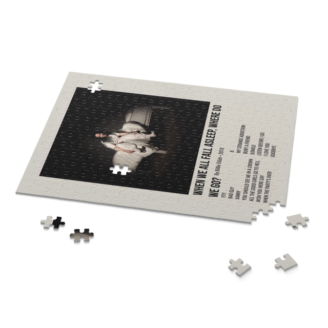 When We All Fall Asleep, Where Do We Go? by Billie Eilish album puzzle - photo 2