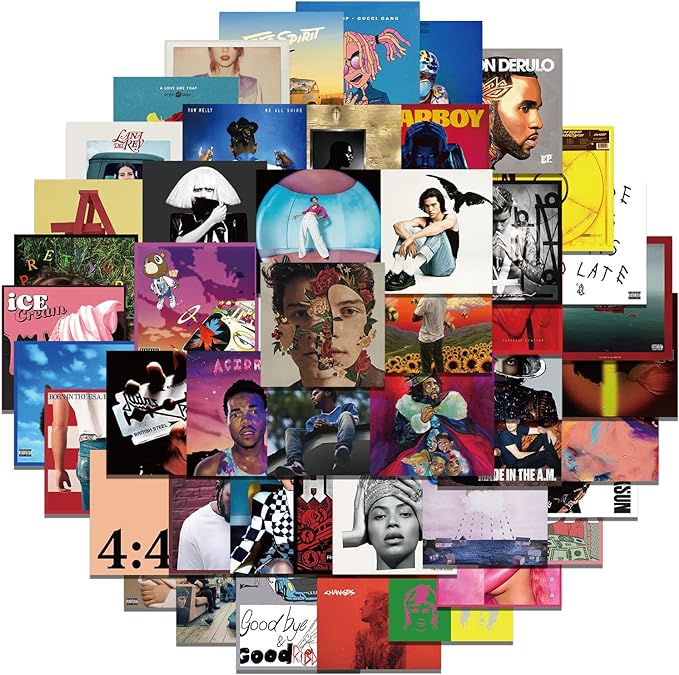 Album Sticker Pack (50 Pcs)