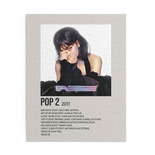 Pop 2 by Charli XCX album puzzle
