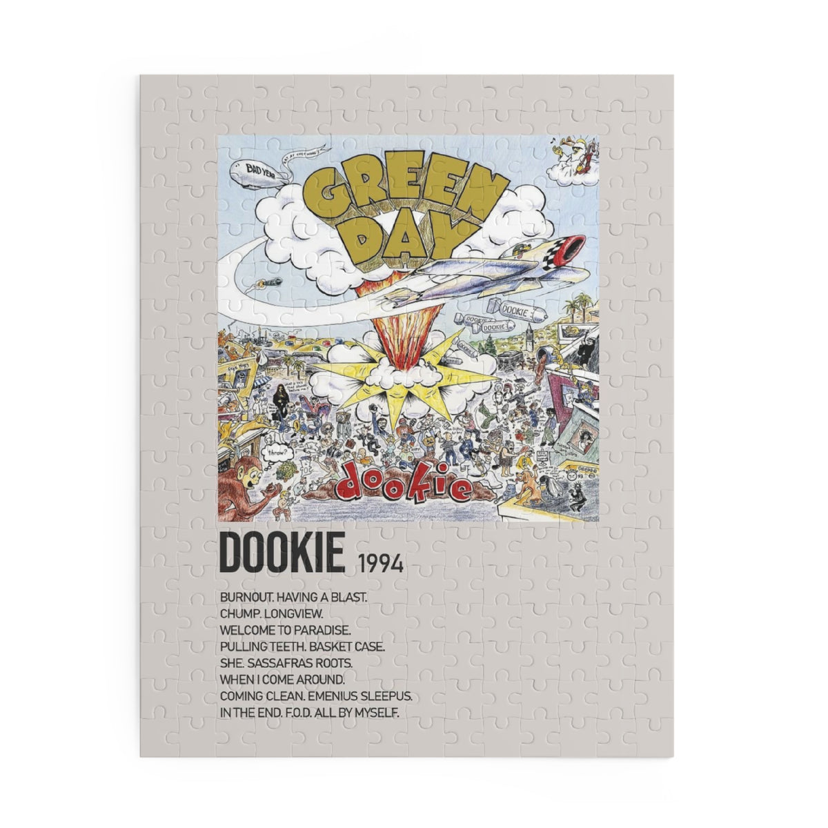 Dookie by Green Day album puzzle