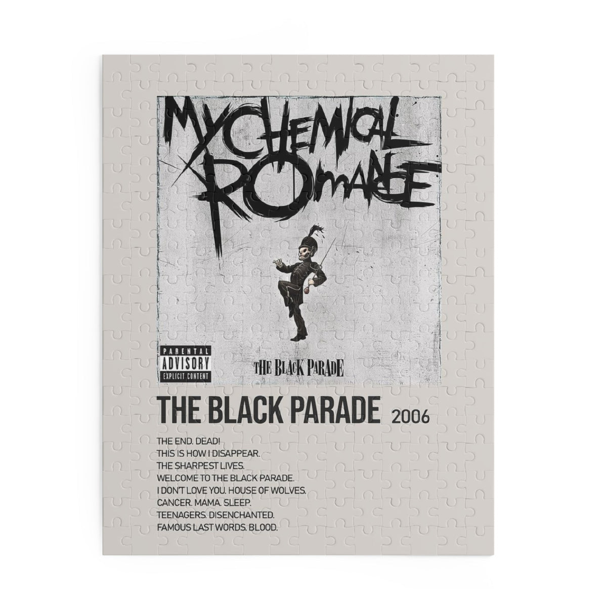 The Black Parade by My Chemical Romance album puzzle