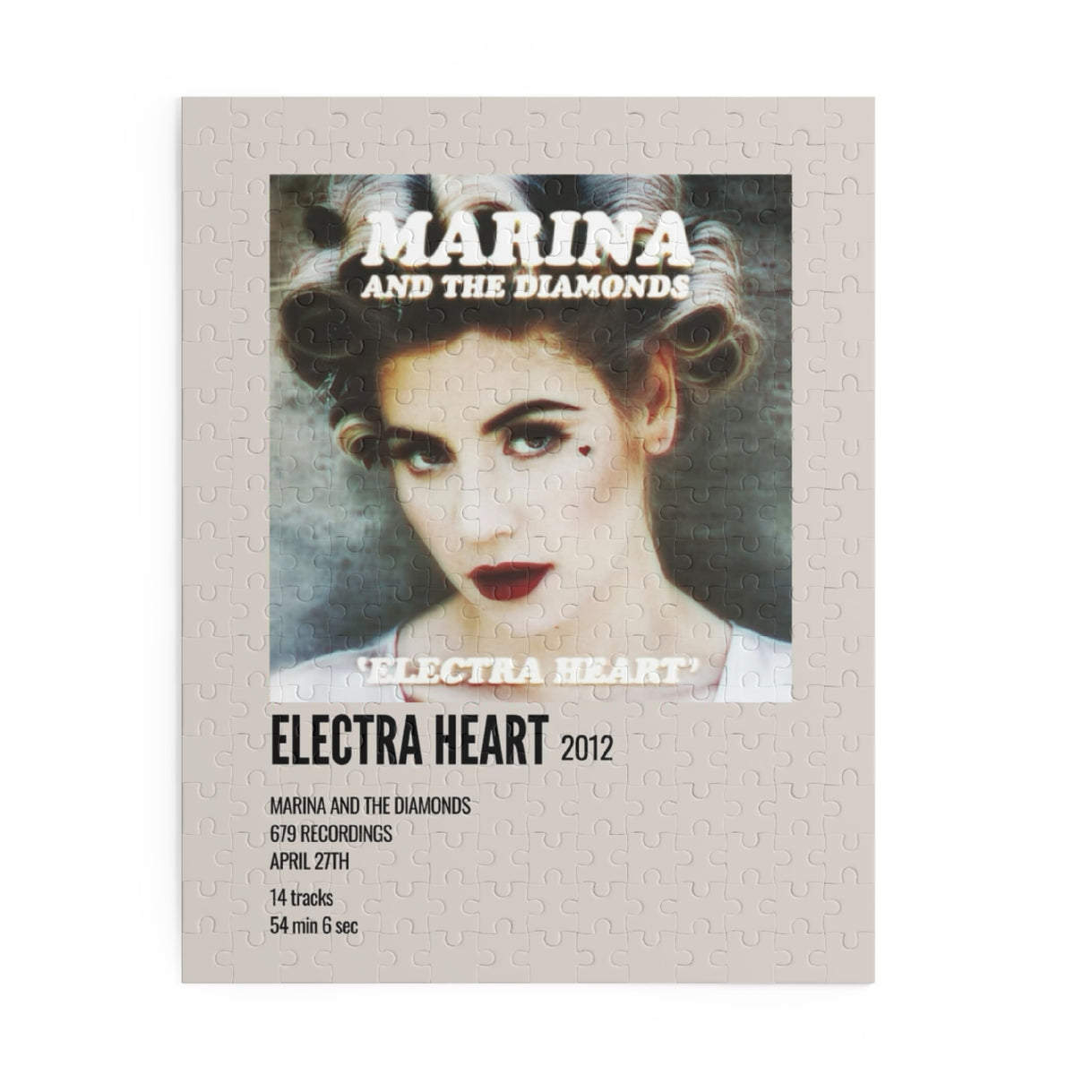 Electra Heart by Marina And The Diamonds album puzzle
