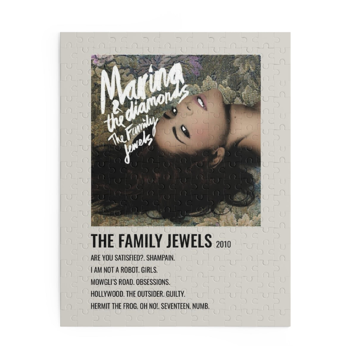 The Family Jewels by Marina And The Diamonds album puzzle