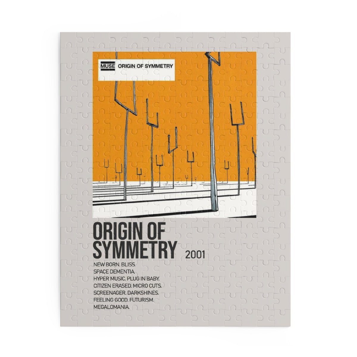 Origin Of Symmetry by Muse album puzzle