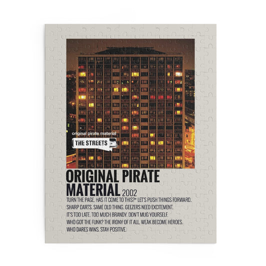 Original Pirate Material by The Streets album puzzle