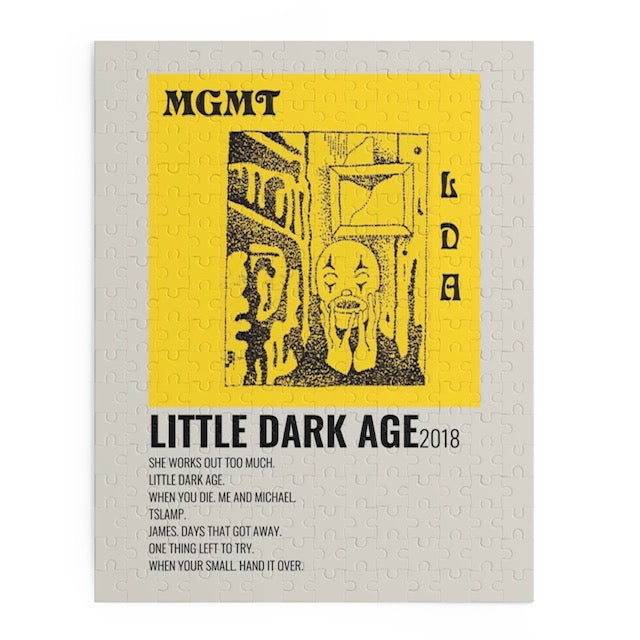 Little Dark Age by MGMT album puzzle