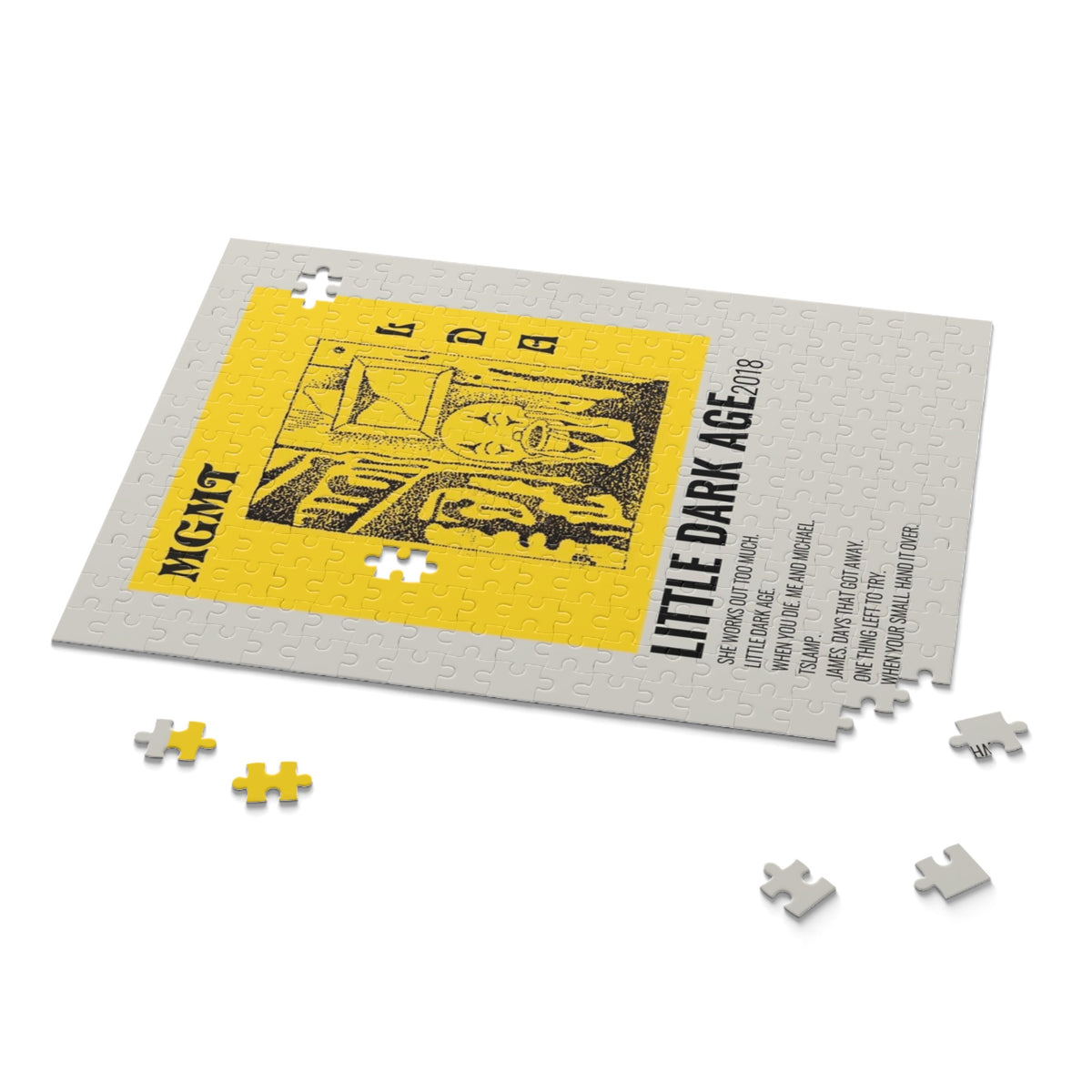Little Dark Age by MGMT album puzzle - photo 2