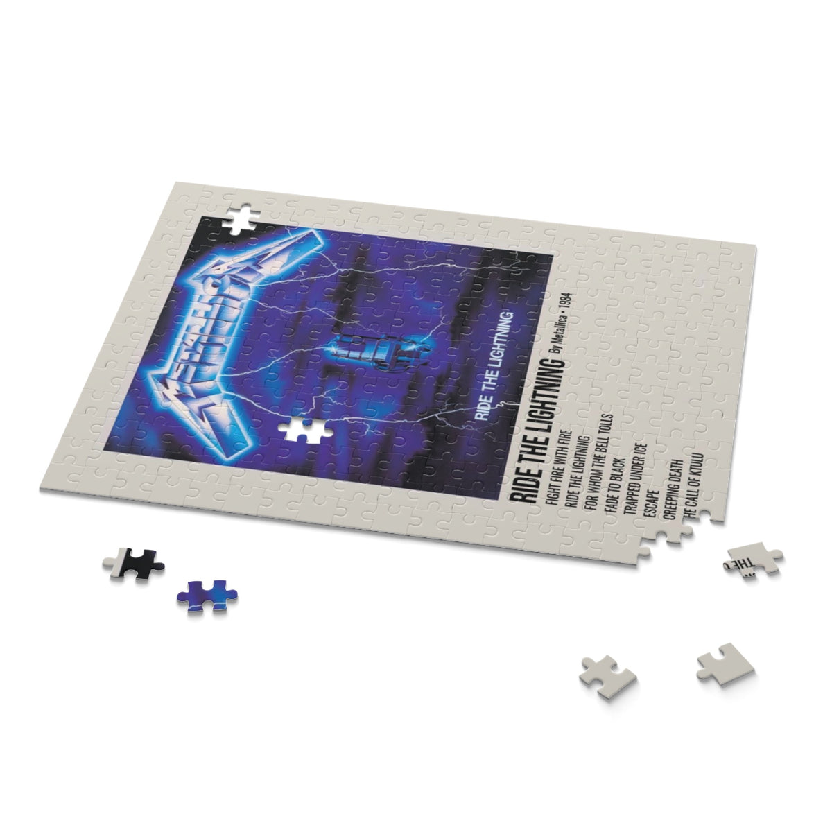 Ride The Lightning by Metallica album puzzle - photo 2