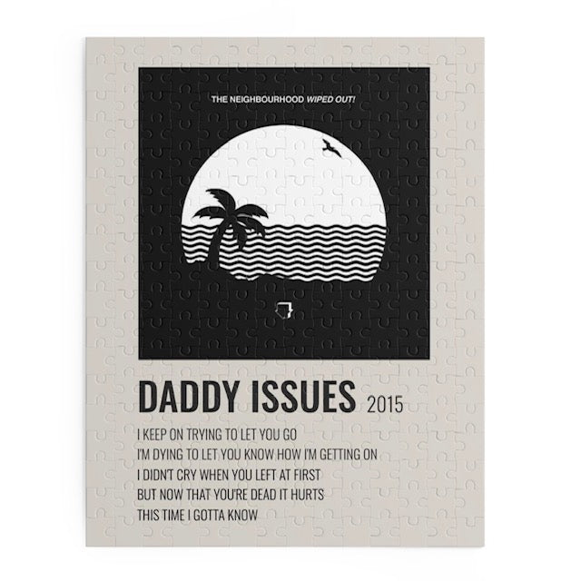Daddy Issues by The Neighbourhood album puzzle