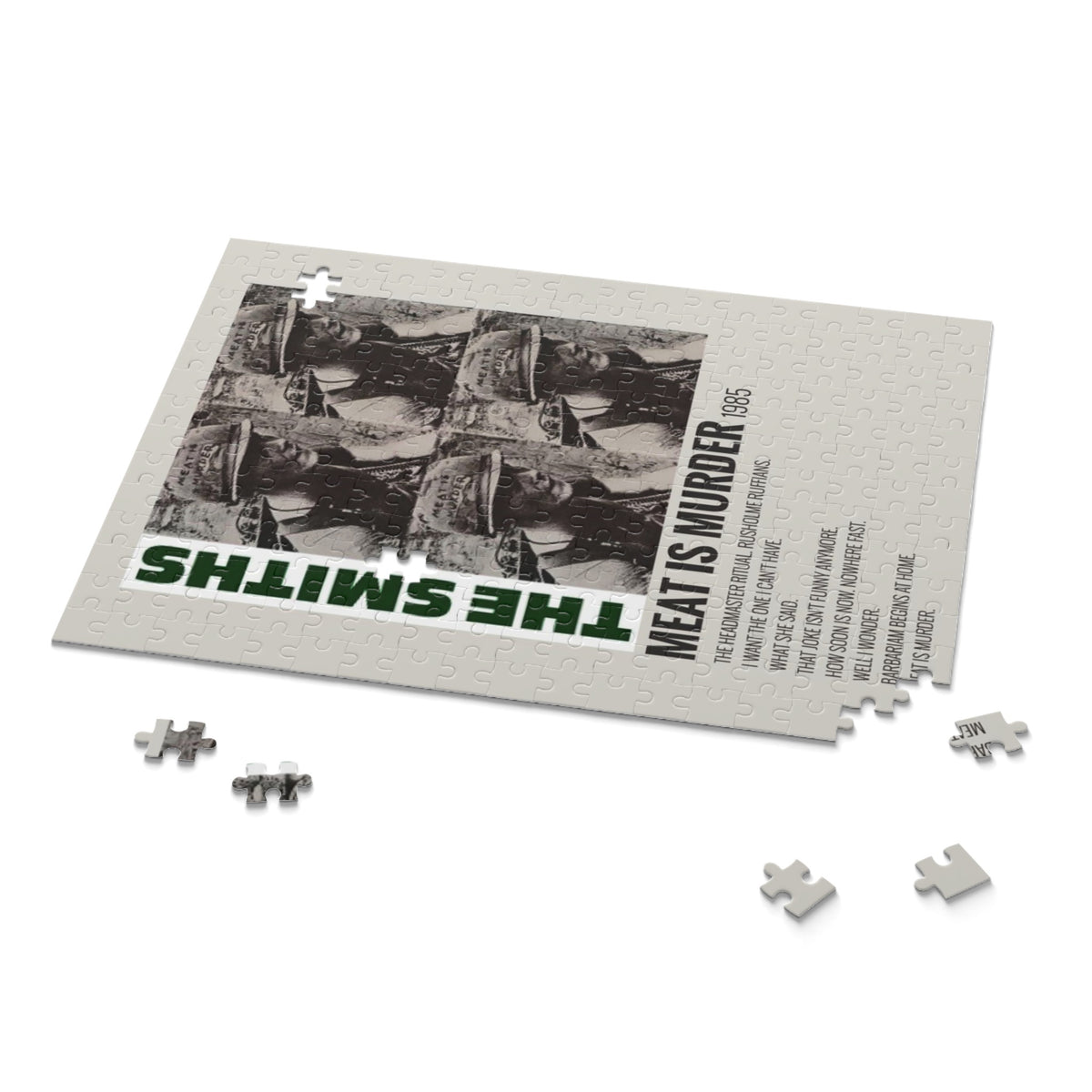 Meat Is Murder by The Smiths album puzzle - photo 2