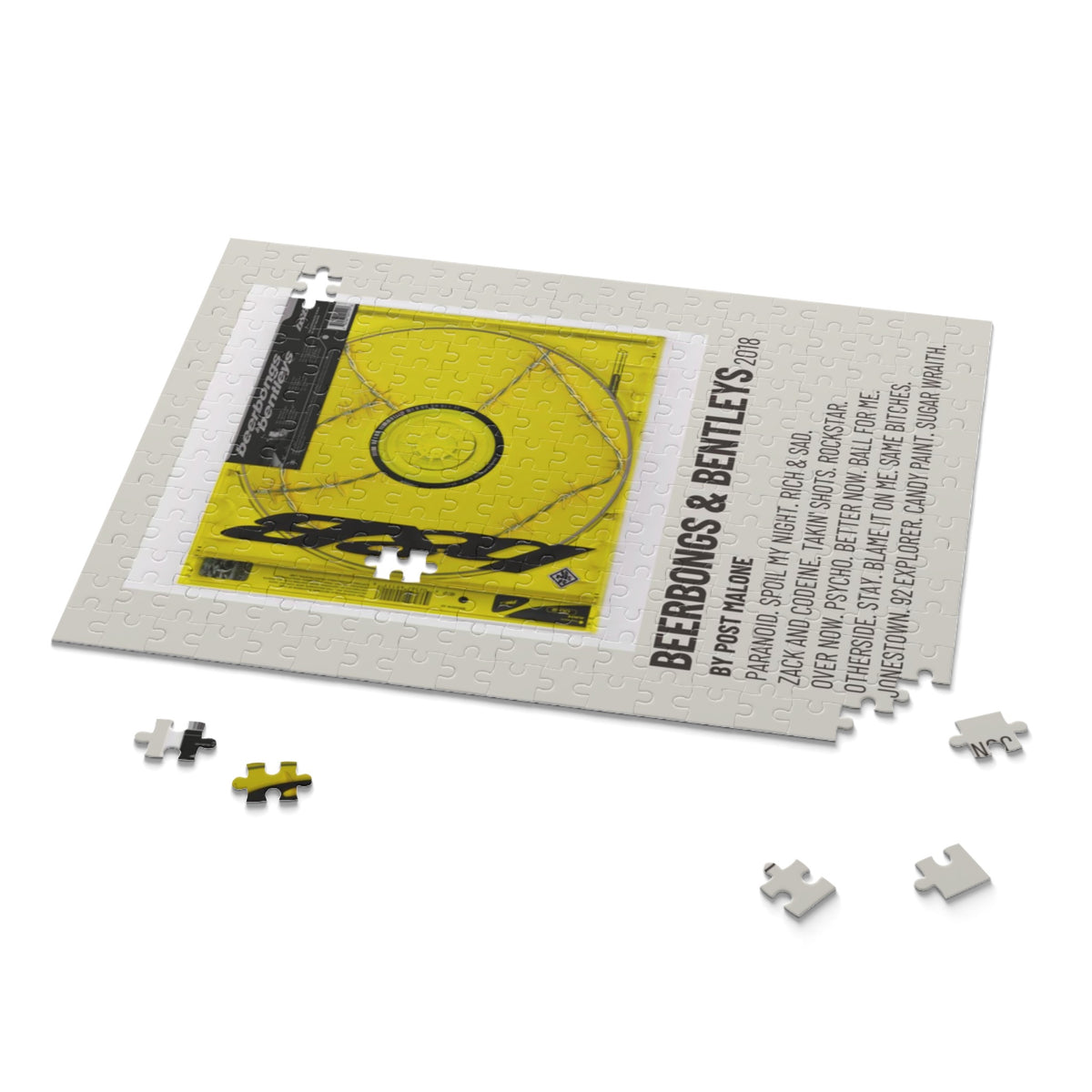 Beerbongs and Bentleys by Post Malone album puzzle - photo 2