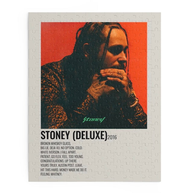 Stoney by Post Malone album puzzle