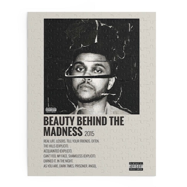 Beauty Behind The Madness by The Weeknd album puzzle