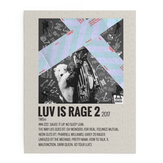 Luv Is Rage by Lil Uzi Vert album puzzle