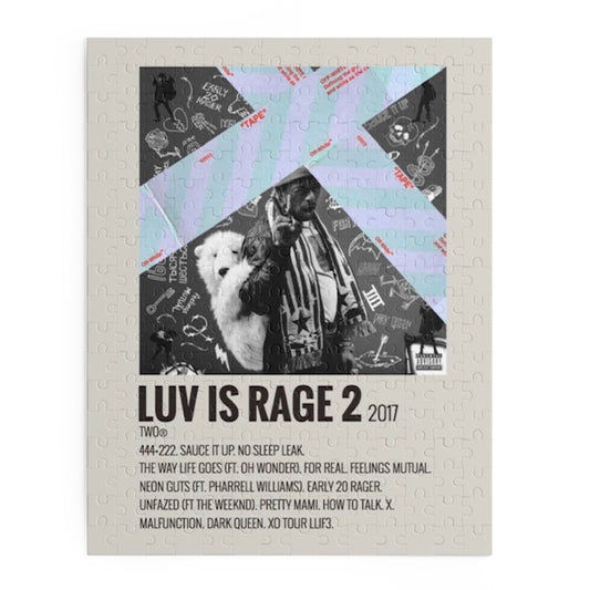 Luv Is Rage by Lil Uzi Vert album puzzle