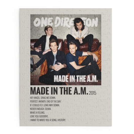 Made In The A.M. by One Direction album puzzle