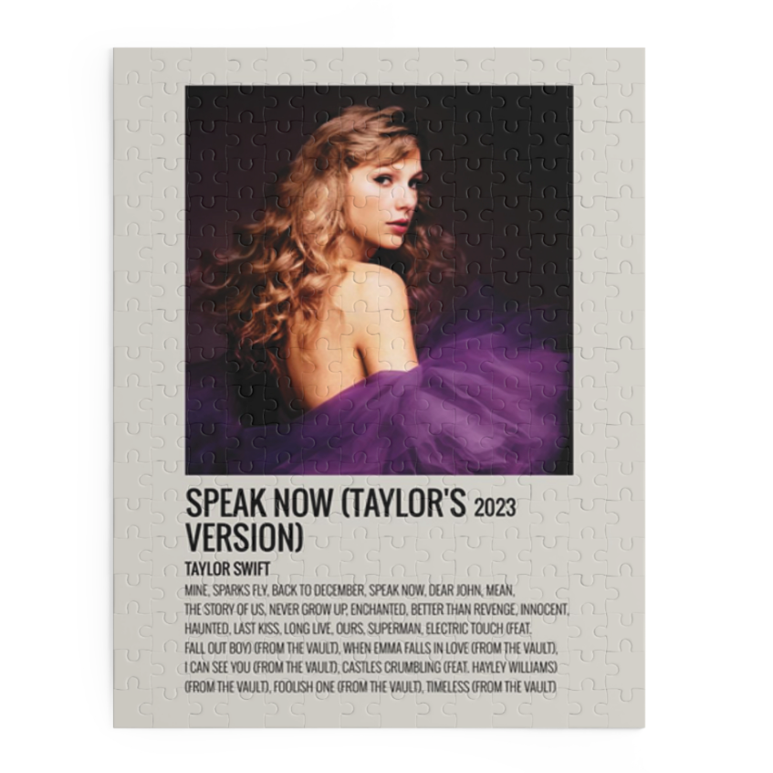 Speak Now (Taylor's Version) by Taylor Swift album puzzle