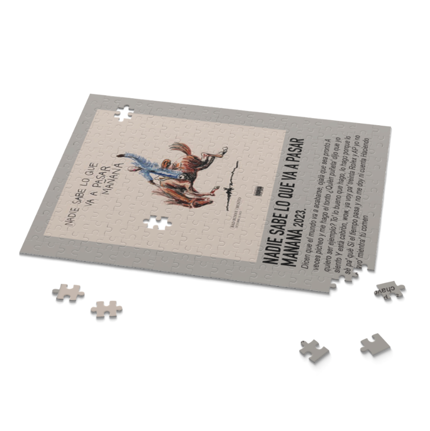 Nadie Sabe Lo Que Va A Pasar Mañana by Bad Bunny album puzzle - photo 2