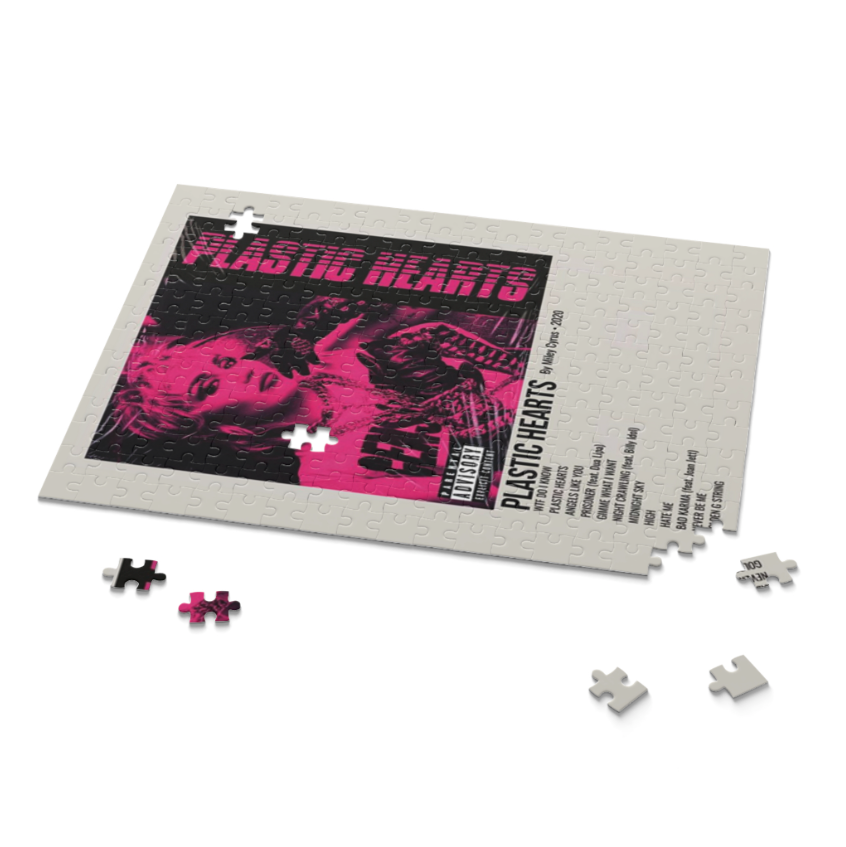 Plastic Hearts by Miley Cyrus album puzzle - photo 2
