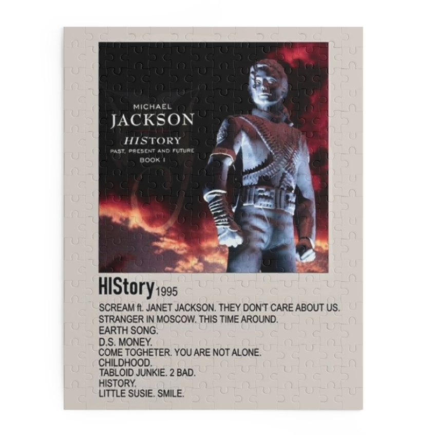 HIStory: Past, Present And Future, Book I by Michael Jackson album puzzle