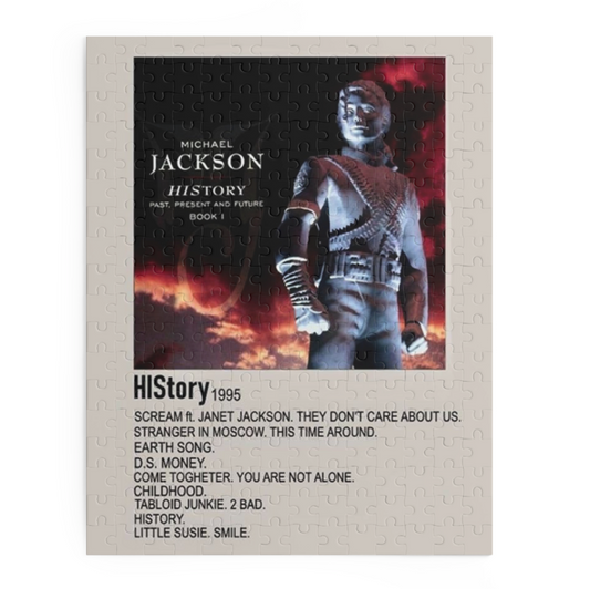 HIStory: Past, Present And Future, Book I by Michael Jackson album puzzle