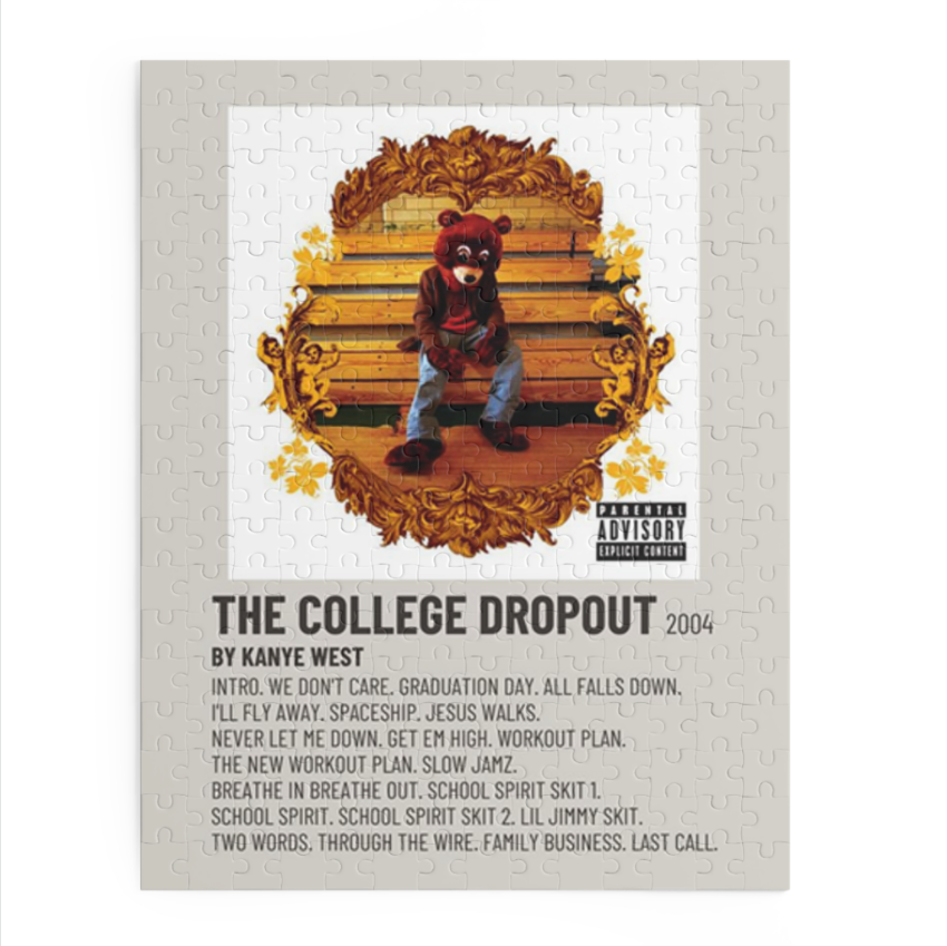 The College Dropout by Kanye West album puzzle