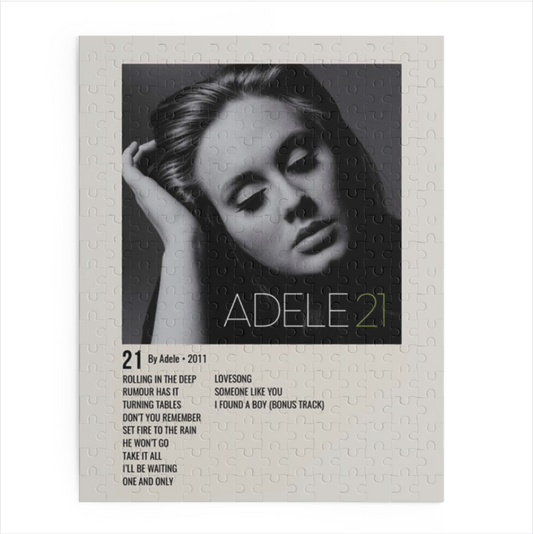 21 by Adele album puzzle