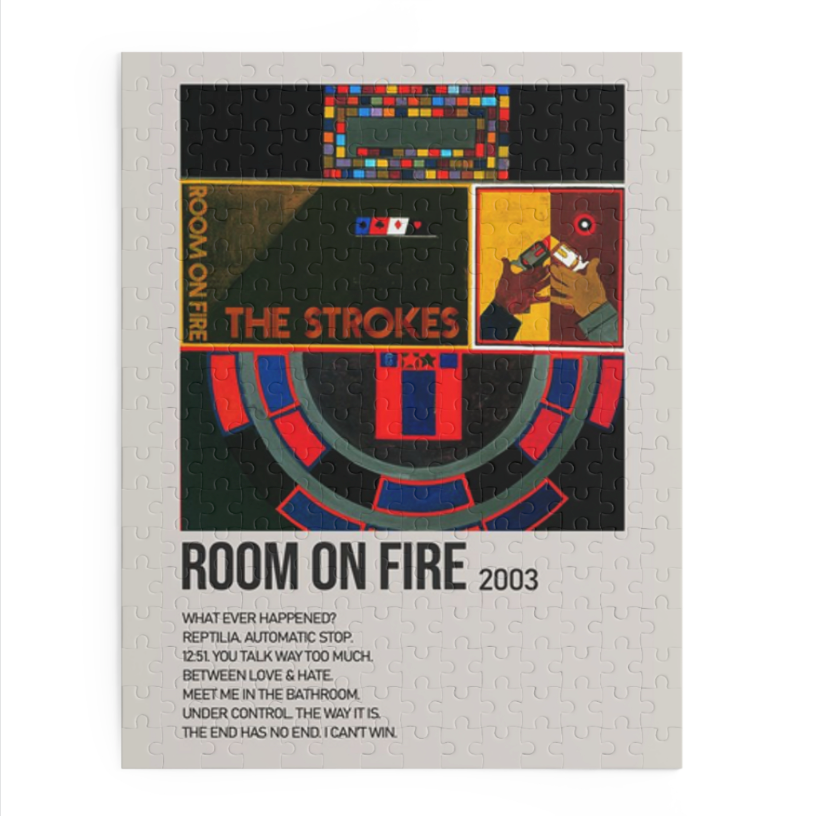 Room On Fire by The Strokes album puzzle