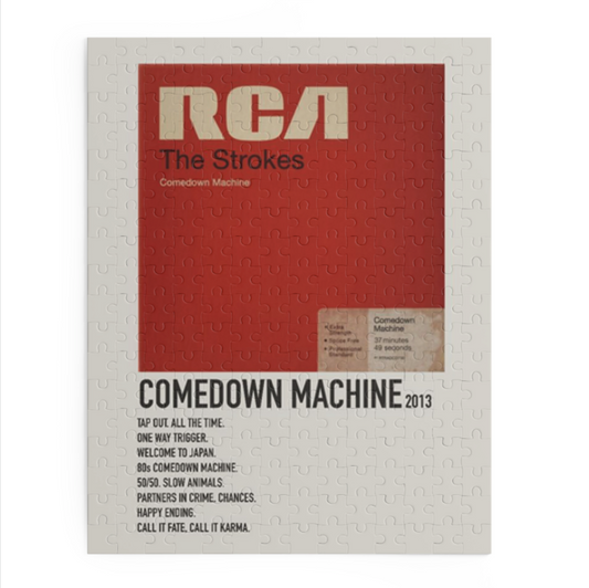 Comedown Machine by The Strokes album puzzle