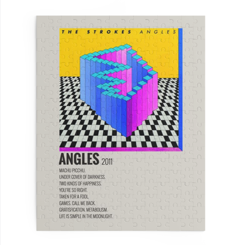 Angles by The Strokes album puzzle