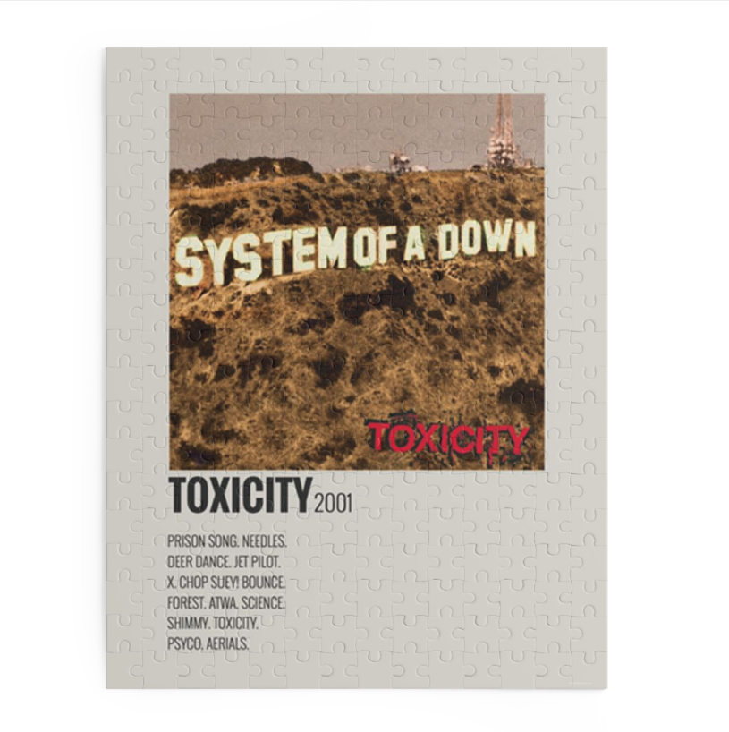 Toxicity by System Of A Down album puzzle