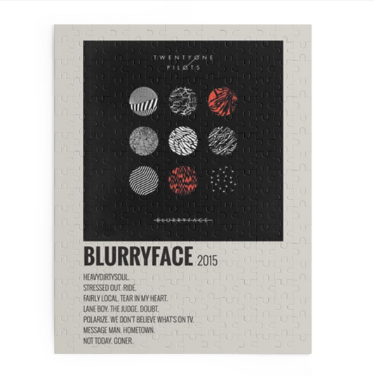 Blurryface by 21 Pilots album puzzle