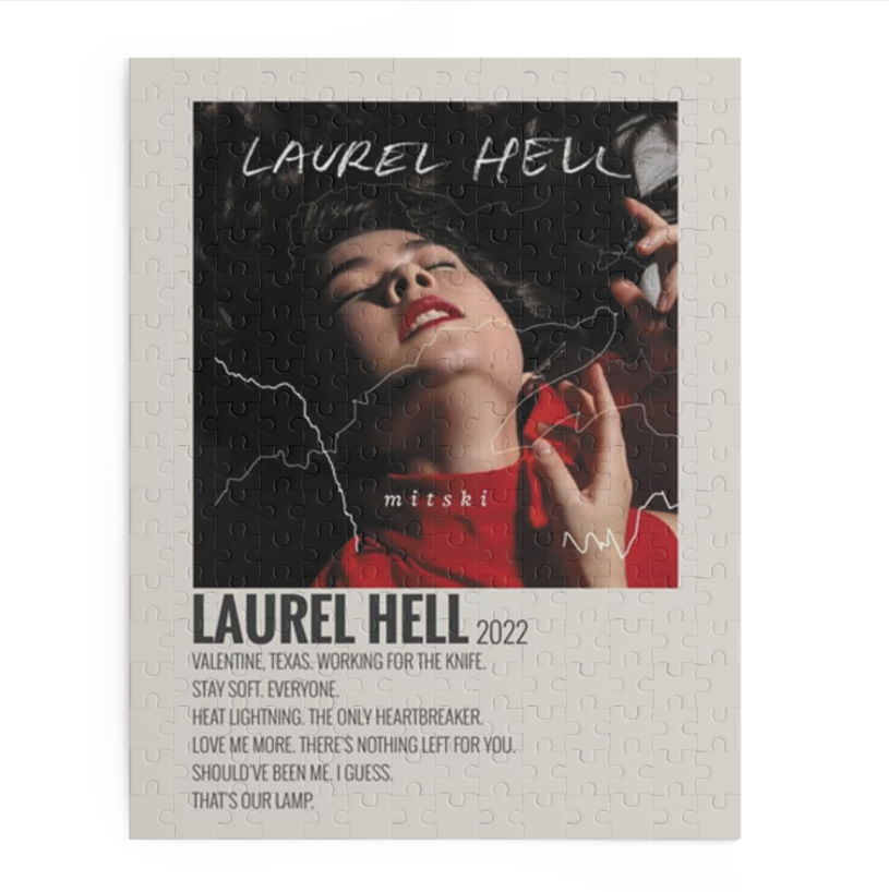 Laurel Hell by Mitski album puzzle