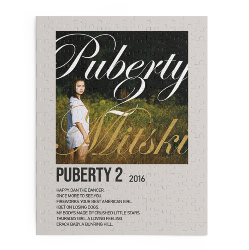 Puberty 2 by Mitski album puzzle