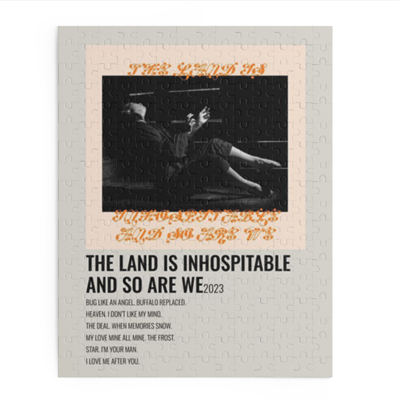 THE LAND IS INHOSPITABLE AND SO ARE WE by Mitski album puzzle