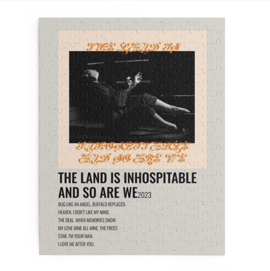 THE LAND IS INHOSPITABLE AND SO ARE WE by Mitski album puzzle