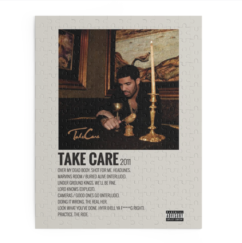 Take Care by Drake album puzzle