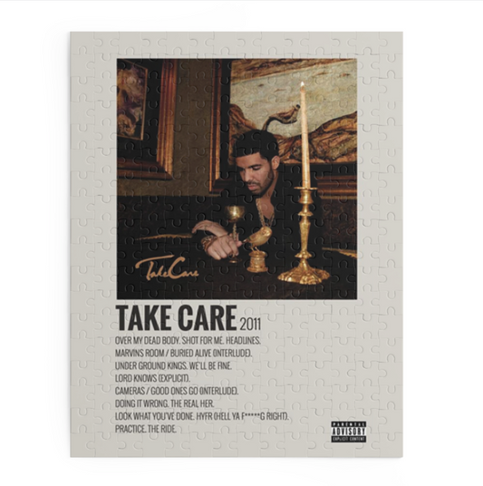 Take Care by Drake album puzzle