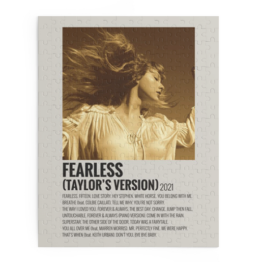 Fearless (Taylor's Version) by Taylor Swift album puzzle