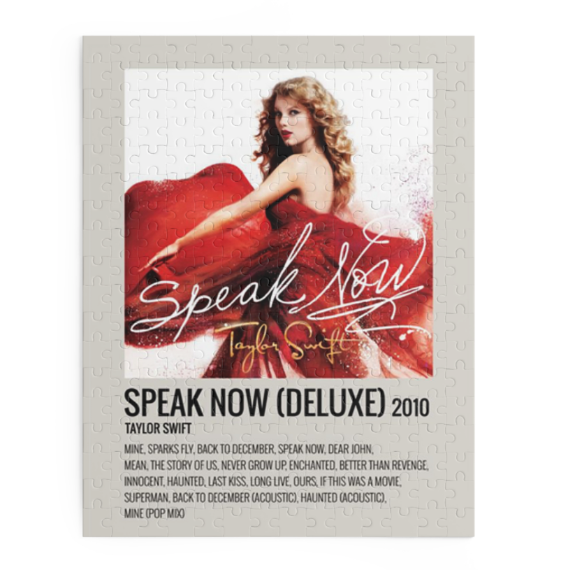 Speak Now by Taylor Swift album puzzle