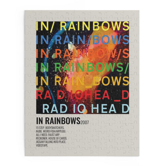 In Rainbows by Radiohead album puzzle